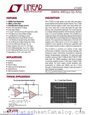 LT1360CS8#TRPBF datasheet pdf Linear Technology