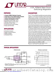 LT1374HVCR#TR datasheet pdf Linear Technology
