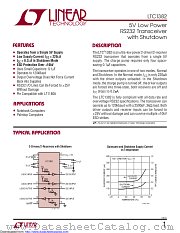 LTC1382CSW#TRPBF datasheet pdf Linear Technology