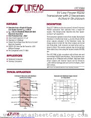 LTC1384IN datasheet pdf Linear Technology