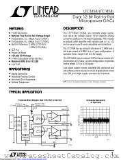 LTC1454LIS#TRPBF datasheet pdf Linear Technology