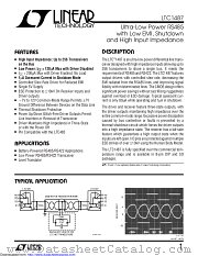 LTC1487CS8#TRPBF datasheet pdf Linear Technology