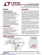 LTC1542IMS8#TR datasheet pdf Linear Technology