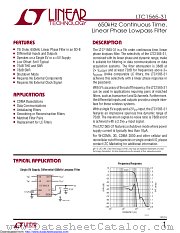 LTC1565-31CS8#TR datasheet pdf Linear Technology