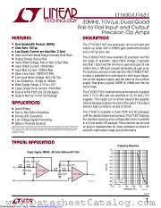 LT1631IS#TRPBF datasheet pdf Linear Technology