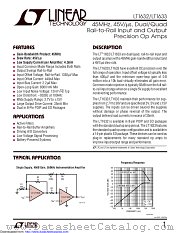 LT1633CS#TRPBF datasheet pdf Linear Technology