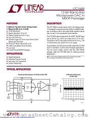 LTC1659CS8#TR datasheet pdf Linear Technology