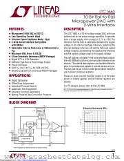 LTC1663-1CS5 datasheet pdf Linear Technology
