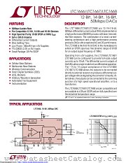 LTC1666CG datasheet pdf Linear Technology