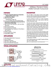 LTC1685CS8#TRPBF datasheet pdf Linear Technology