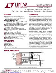 LTC1709EG-8#TRPBF datasheet pdf Linear Technology