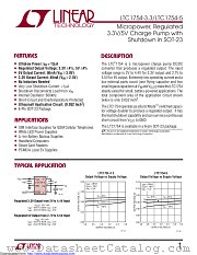 LTC1754ES6-5#PBF datasheet pdf Linear Technology