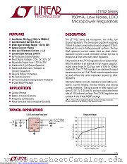 LT1762EMS8-3.3#TR datasheet pdf Linear Technology