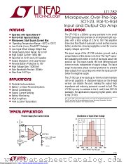 LT1782IS5#TRPBF datasheet pdf Linear Technology