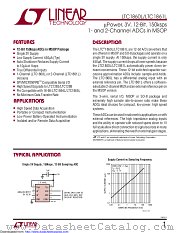 LTC1860LCS8 datasheet pdf Linear Technology