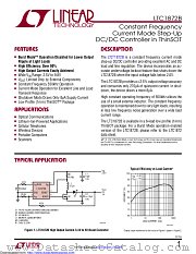 LTC1872BES6 datasheet pdf Linear Technology