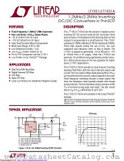 LT1931AES5#TRMPBF datasheet pdf Linear Technology