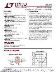 LTC1967IMS8 datasheet pdf Linear Technology