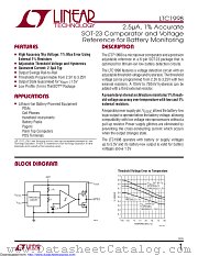 LTC1998IS6#TR datasheet pdf Linear Technology