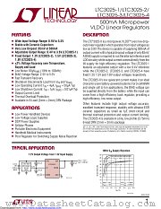 LTC3025EDC-2#TRM datasheet pdf Linear Technology
