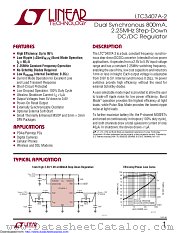 LTC3407AIDD-2 datasheet pdf Linear Technology