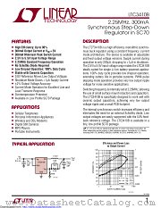 LTC3410BESC6-1.5#TR datasheet pdf Linear Technology