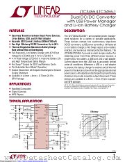 LTC3455EUF-1#PBF datasheet pdf Linear Technology