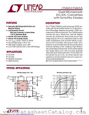 LT3463AEDD datasheet pdf Linear Technology