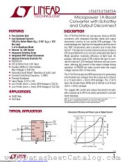 LT3473EDD#TRPBF datasheet pdf Linear Technology
