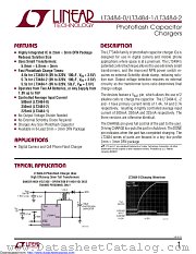 LT3484EDCB-1#TR datasheet pdf Linear Technology