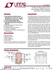LTC3521EUF#PBF datasheet pdf Linear Technology
