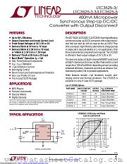 LTC3525ESC6-5#TRPBF datasheet pdf Linear Technology