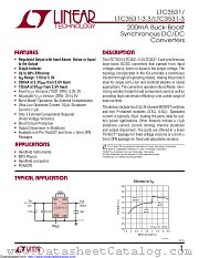 LTC3531EDD datasheet pdf Linear Technology
