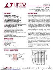 LTC3542IS6#TRPBF datasheet pdf Linear Technology