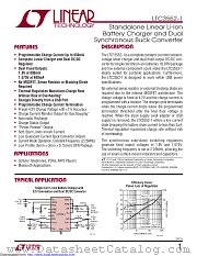 LTC3552EDHC-1 datasheet pdf Linear Technology