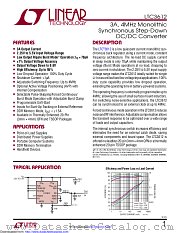 LTC3612HUDC#PBF datasheet pdf Linear Technology
