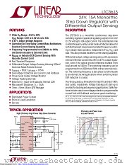 LTC3613EWKH#TRPBF datasheet pdf Linear Technology