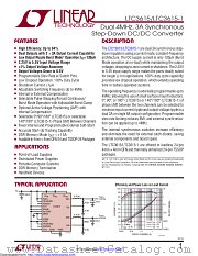 LTC3615HFE-1#TRPBF datasheet pdf Linear Technology
