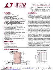 LTC3633AIFE-1#TRPBF datasheet pdf Linear Technology