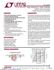 LTC3642EDD-3.3#TRPBF datasheet pdf Linear Technology