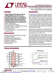 LTC3676ELXE-1#PBF datasheet pdf Linear Technology