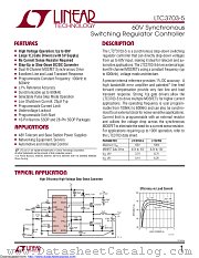 LTC3703EGN-5#TR datasheet pdf Linear Technology