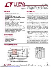 LTC3704IMS#TR datasheet pdf Linear Technology