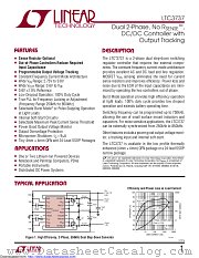 LTC3737EGN#TR datasheet pdf Linear Technology