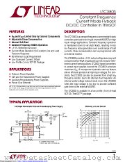 LTC3803IS6 datasheet pdf Linear Technology