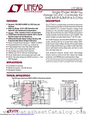 LTC3816EUHF#PBF datasheet pdf Linear Technology