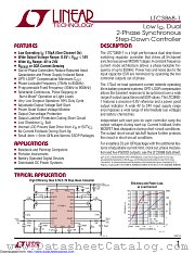 LTC3868IGN-1#TRPBF datasheet pdf Linear Technology