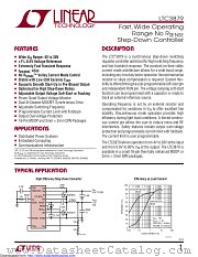 LTC3879IUD#TRPBF datasheet pdf Linear Technology