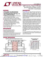 LTC3890HGN-3#TRPBF datasheet pdf Linear Technology
