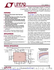 LTC4000IGN-1#TRPBF datasheet pdf Linear Technology